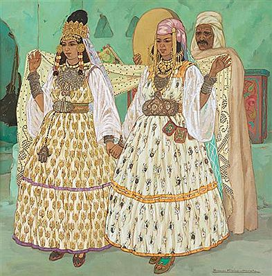 Les Danseuses Ouled Naïl.