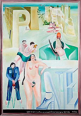 PARDON DE T'AVOIR INTERROMPU, CONTINUE TOUT VA BIEN. TABLEAU-RÉBUS
