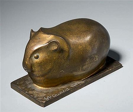 Cochon d'Inde by Georges H Laurent - Auction record, sale price, and art valuation. Compare with similar artists and explore comparable artworks.