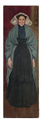 Portrait de bretonne