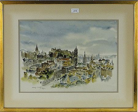 Edinburgh rooftops