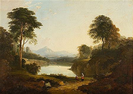 An upland river landscape