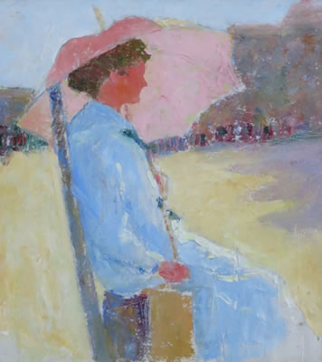 Mudhead with Umbrella by Jane Mumford - Auction record, sale price, and art valuation. Compare with similar artists and explore comparable artworks.
