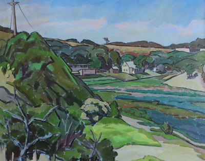 Sample artwork by Joan Pereira (1933 - 2022), known for floral still life, marine, coastal view and architecture painting - View similar artists and auction records