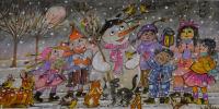 LE BONHOMME DE NEIGE