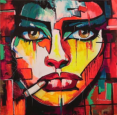 Nina HAGEN by KRISTX - Auction record, sale price, and art valuation. Compare with similar artists and explore comparable artworks.