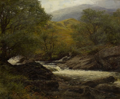 Rob Roy's Burn, Luib by Alexander Brownlie Docharty - Auction record, sale price, and art valuation. Compare with similar artists and explore comparable artworks.
