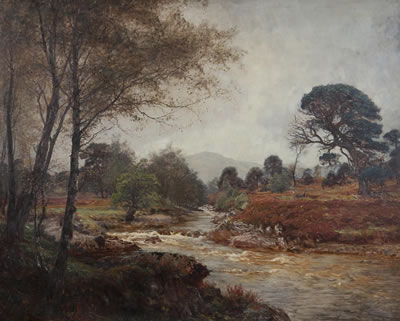 Autumn on a Highland River