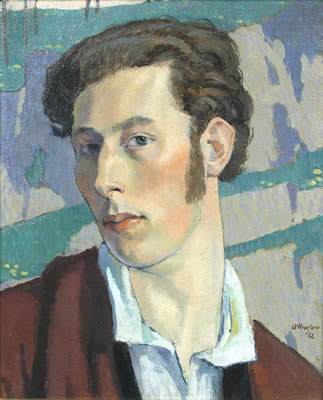 Portrait of Adrian Paul Allinson: Self Portrait