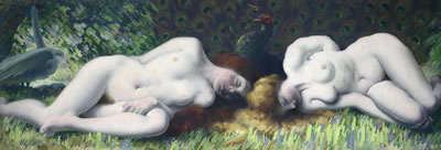 Sleeping beauties by Orlando Greenwood - Auction record, sale price, and art valuation. Compare with similar artists and explore comparable artworks.