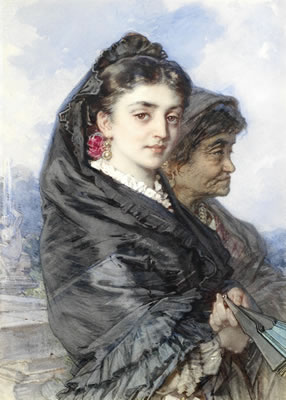 The chaperone by Guido Bach - Auction record, sale price, and art valuation. Compare with similar artists and explore comparable artworks.