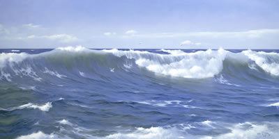 'Morning Surf - Breakers'