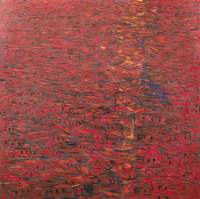 Red panoramic view
