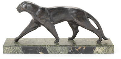 Sculpture of a Panther