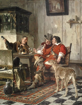 Sample artwork by Ernst Meisel (1838 - 1895), known for painting, porcelain painter - View similar artists and auction records