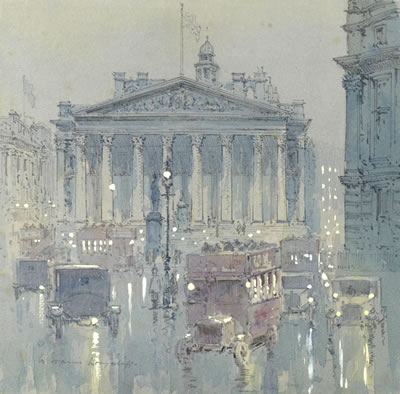 A set of four London views (4)