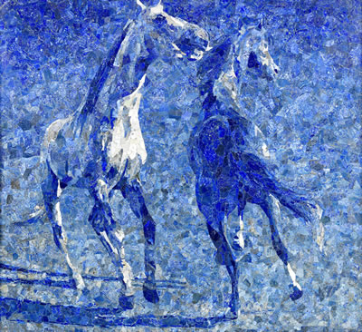 Horses by Ismail Gulgee - Auction record, sale price, and art valuation. Compare with similar artists and explore comparable artworks.
