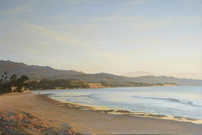 A view of the Santa Barbara coastline