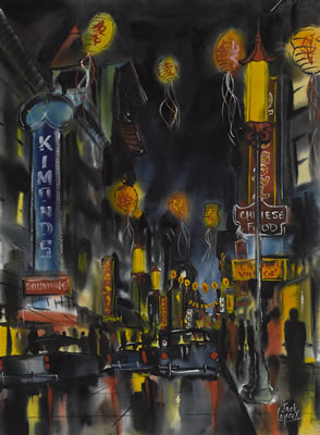 Night on Grant Avenue