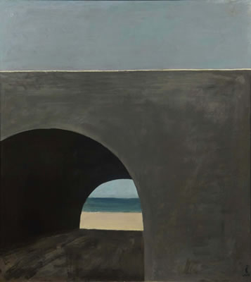Coast Highway Culvert, circa 1960 by Roger Edward Kuntz - Auction record, sale price, and art valuation. Compare with similar artists and explore comparable artworks.
