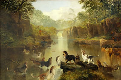 Otter hunting on the Liddle