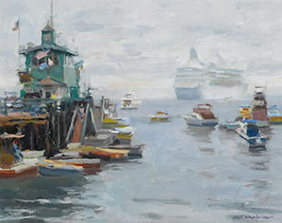 Morning arrival, Catalina