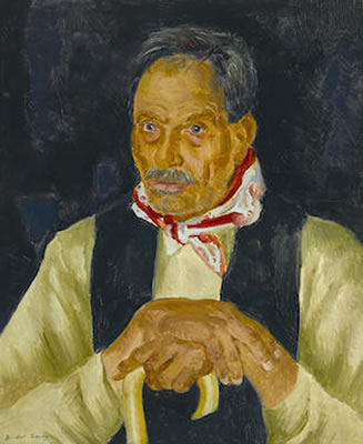 Portrait of an old man (Candido Rodriguez, Santa Fe)