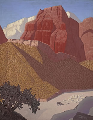 The majestic Southwest by Conrad Buff - Auction record, sale price, and art valuation. Compare with similar artists and explore comparable artworks.