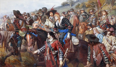 Sample artwork by Charles Cattermole (1832 - 1900), known for battle scene painting, knights, oriental figures, printmaking - View similar artists and auction records