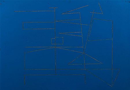 Composition bleue, 1960