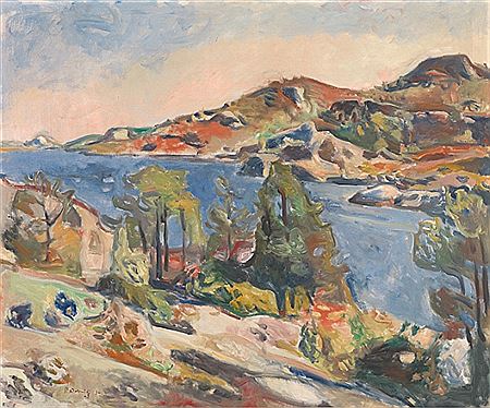 "Klar høstdag ved Skåtøy" 1936