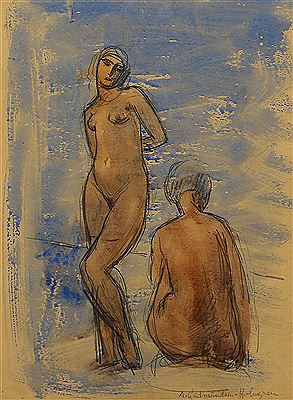 Sample artwork by Anders Gudmundsen-Holmgreen (1892 - 1967), known for landscape painting - View similar artists and auction records