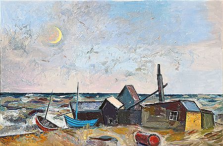 "Varbjerg i storm" by William Hansen - Auction record, sale price, and art valuation. Compare with similar artists and explore comparable artworks.