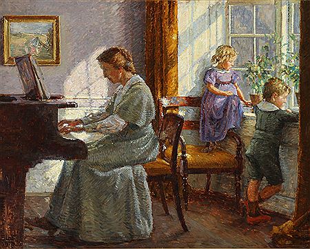 Sample artwork by Sigurd Wandel (1875 - 1947), known for painting - View similar artists and auction records