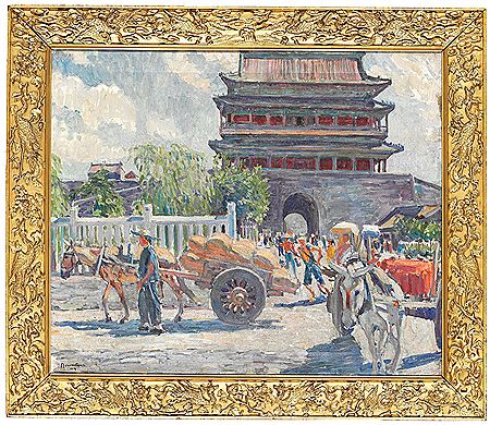 Sample artwork by Walter Lockenberg (1875 - 1921), known for painting - View similar artists and auction records