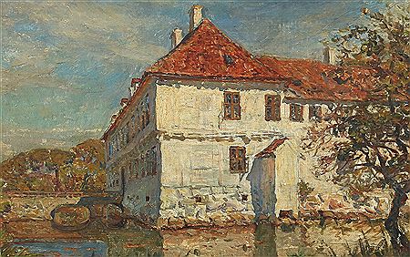 Holmegaard manor house.