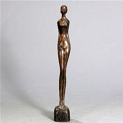 Female figure by Otto Pedersen - Auction record, sale price, and art valuation. Compare with similar artists and explore comparable artworks.