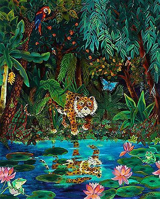 Jungle scene