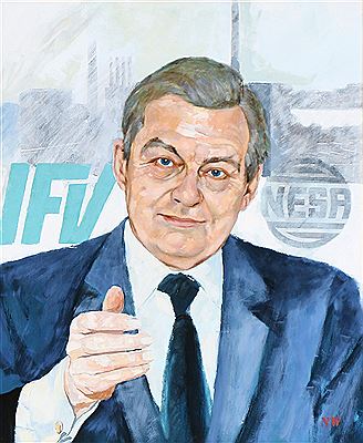 Portrait of Jørgen Gotfredsen.
