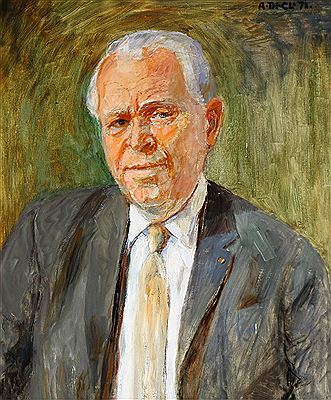 Portrait of Børge Sieverts
