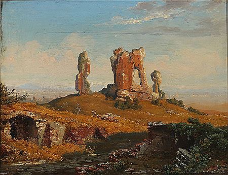 View of the Roman campagna.