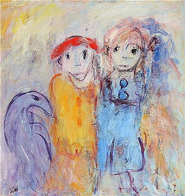 Sample artwork by Henny Moller (Born 1933), known for painting - View similar artists and auction records