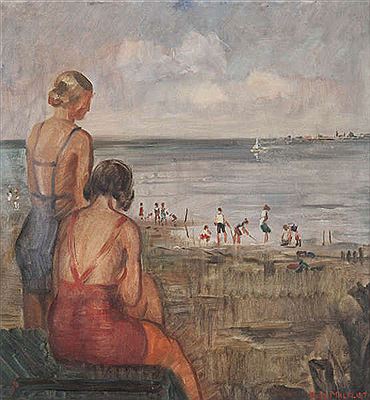 Bathers on the Scheldt