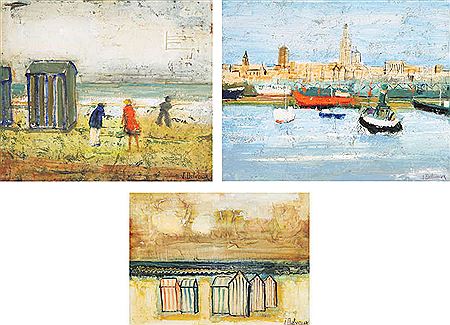 Speech of Antwerp, "Plage", Beach Cabins (3)