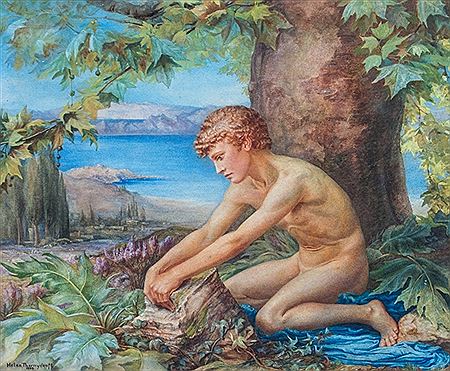 The Trial of Theseus by Helen Thornycroft - Auction record, sale price, and art valuation. Compare with similar artists and explore comparable artworks.