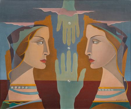 "THE PEARL IS BORN" by Arvid Broms - Auction record, sale price, and art valuation. Compare with similar artists and explore comparable artworks.