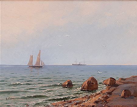 EARLY MORNING AT SEA