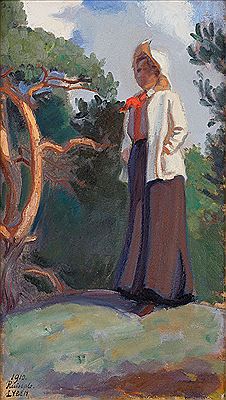 A LADY IN RUISSALO