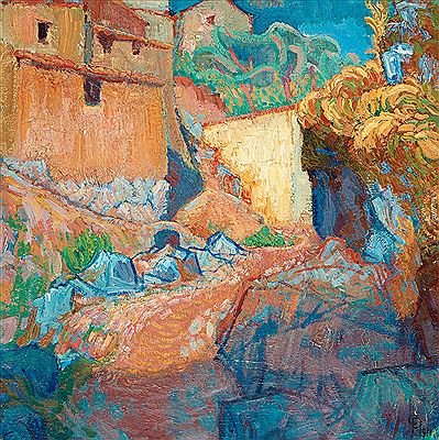 "Bergsby i Abruzzo"