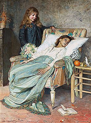 "Konvalescenten" (The Convalescent).